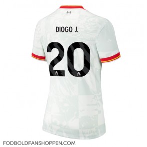 Liverpool Diogo Jota #20 Tredjetrøje Dame 2024-25 Kortærmet